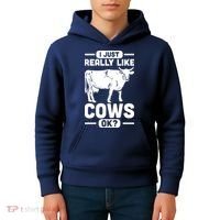 Cow Pet Farm Animal Cows Kids Hoodie thumb 4
