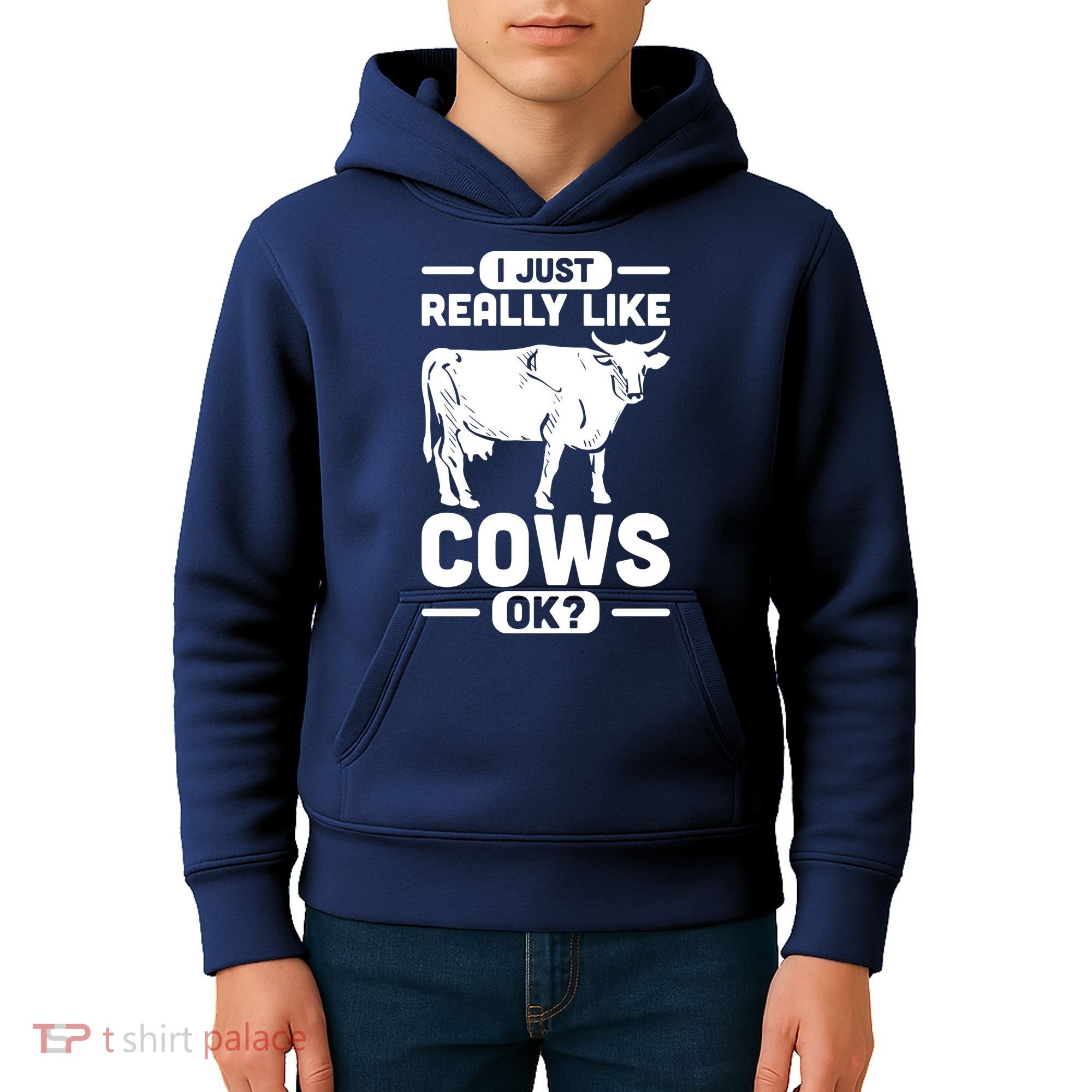 Cow Pet Farm Animal Cows Kids Hoodie