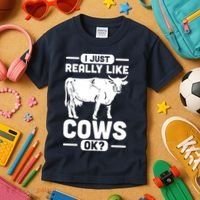Cow Pet Farm Animal Cows Kids T-Shirt thumb 3