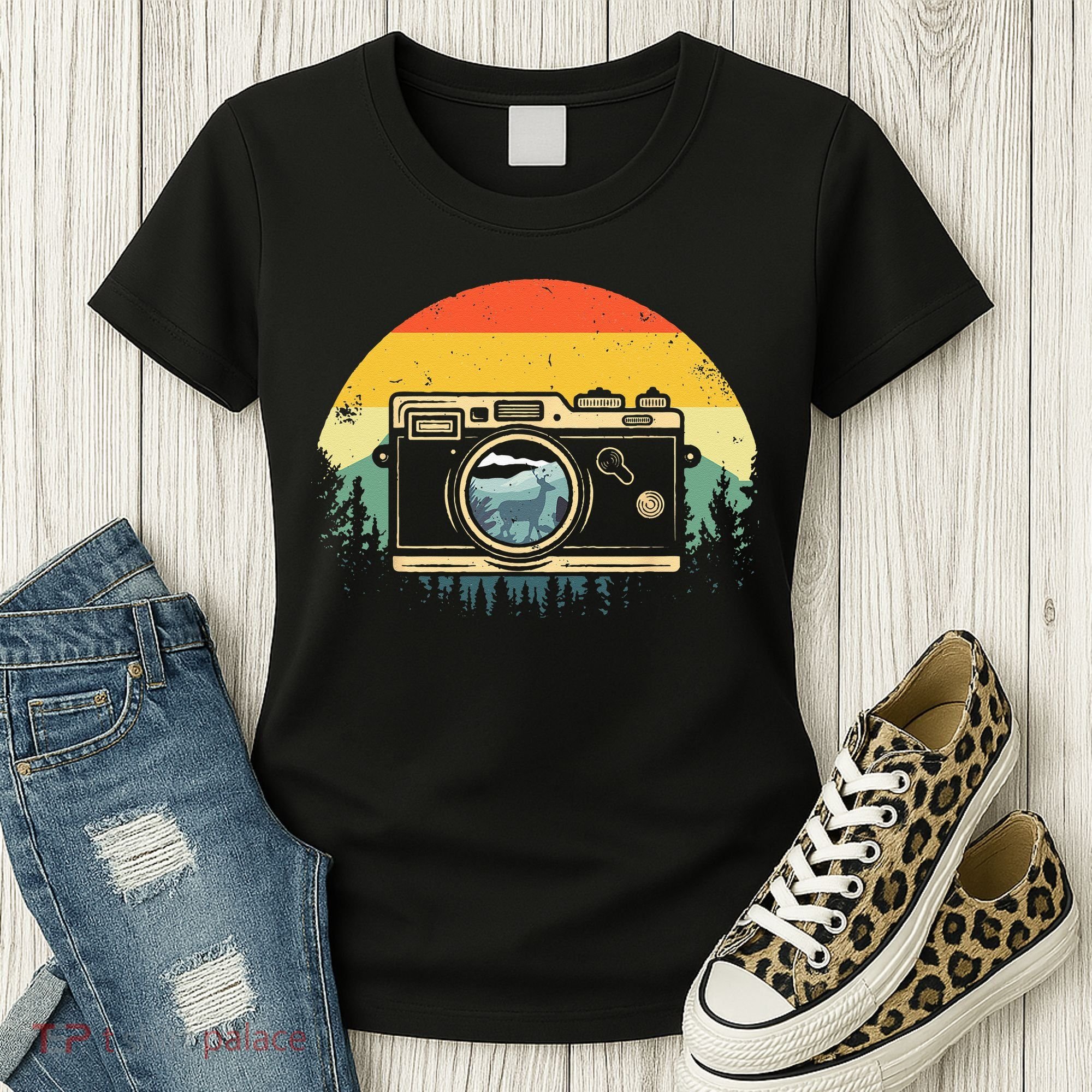 Cool Photography For Women Photographer Camera Lover Women's T-Shirt