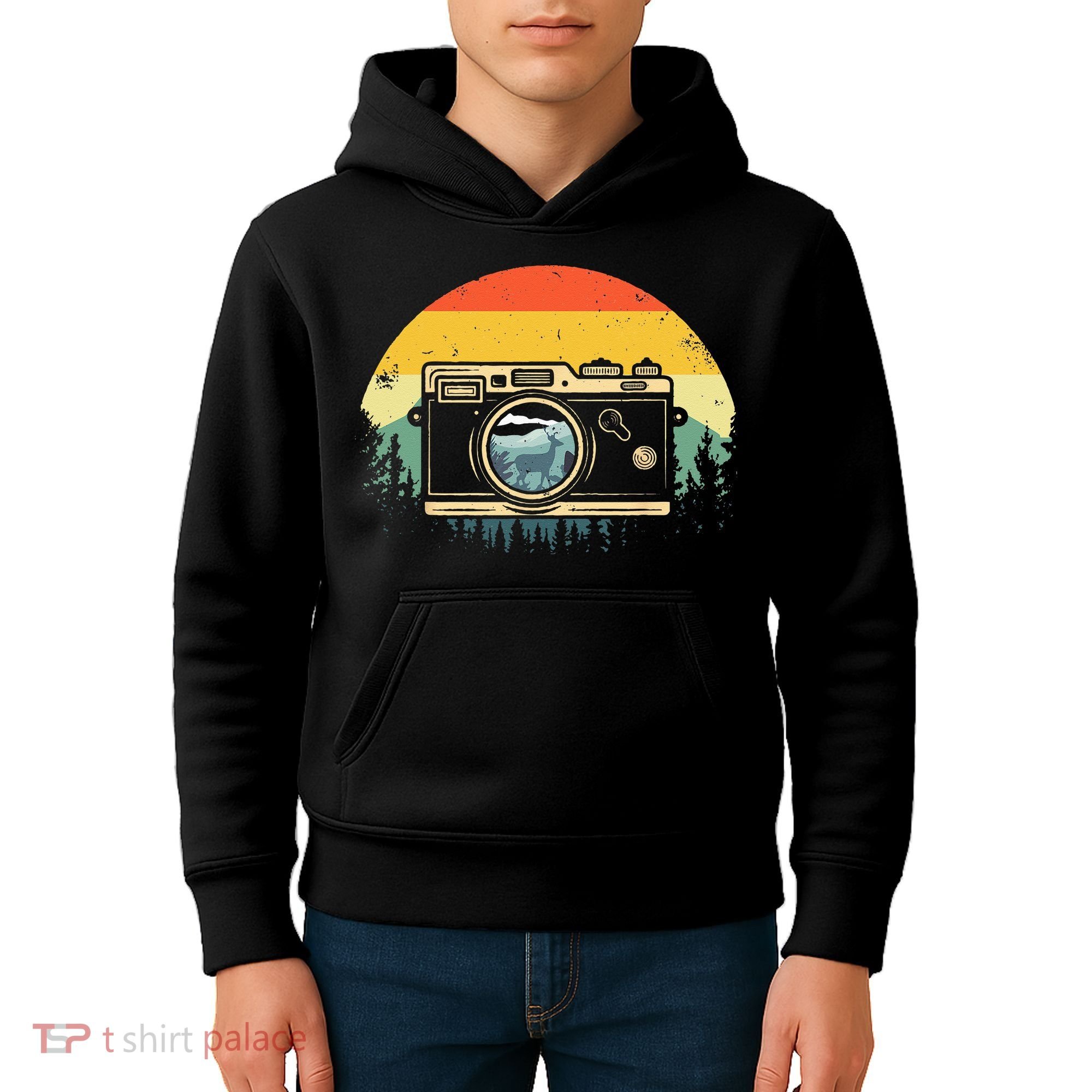 Cool Photography For Women Photographer Camera Lover Kids Hoodie
