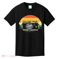 Cool Photography For Women Photographer Camera Lover Kids T-Shirt thumb 0