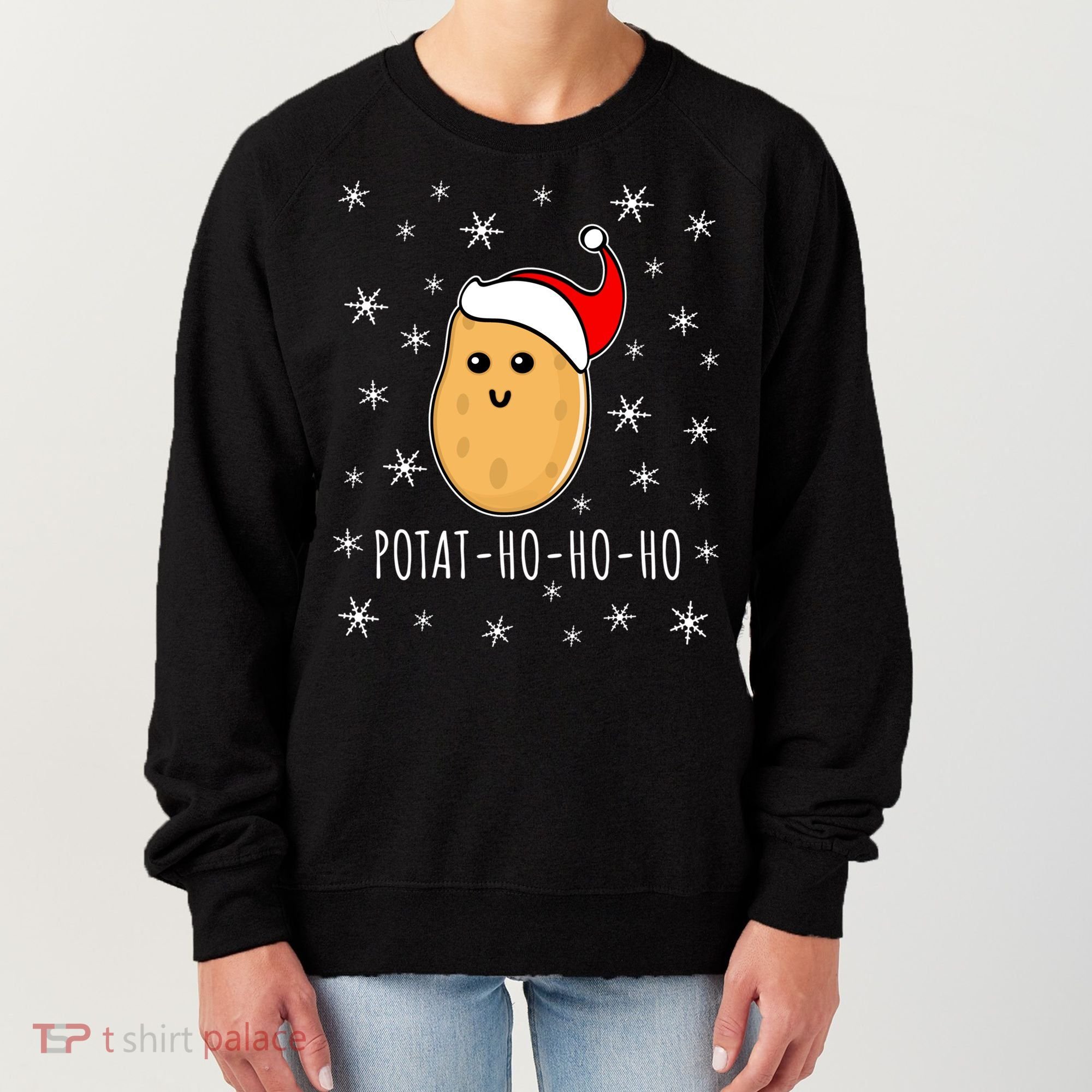 Christmas Potato Festive Gift Classic Women's Sweatshirt