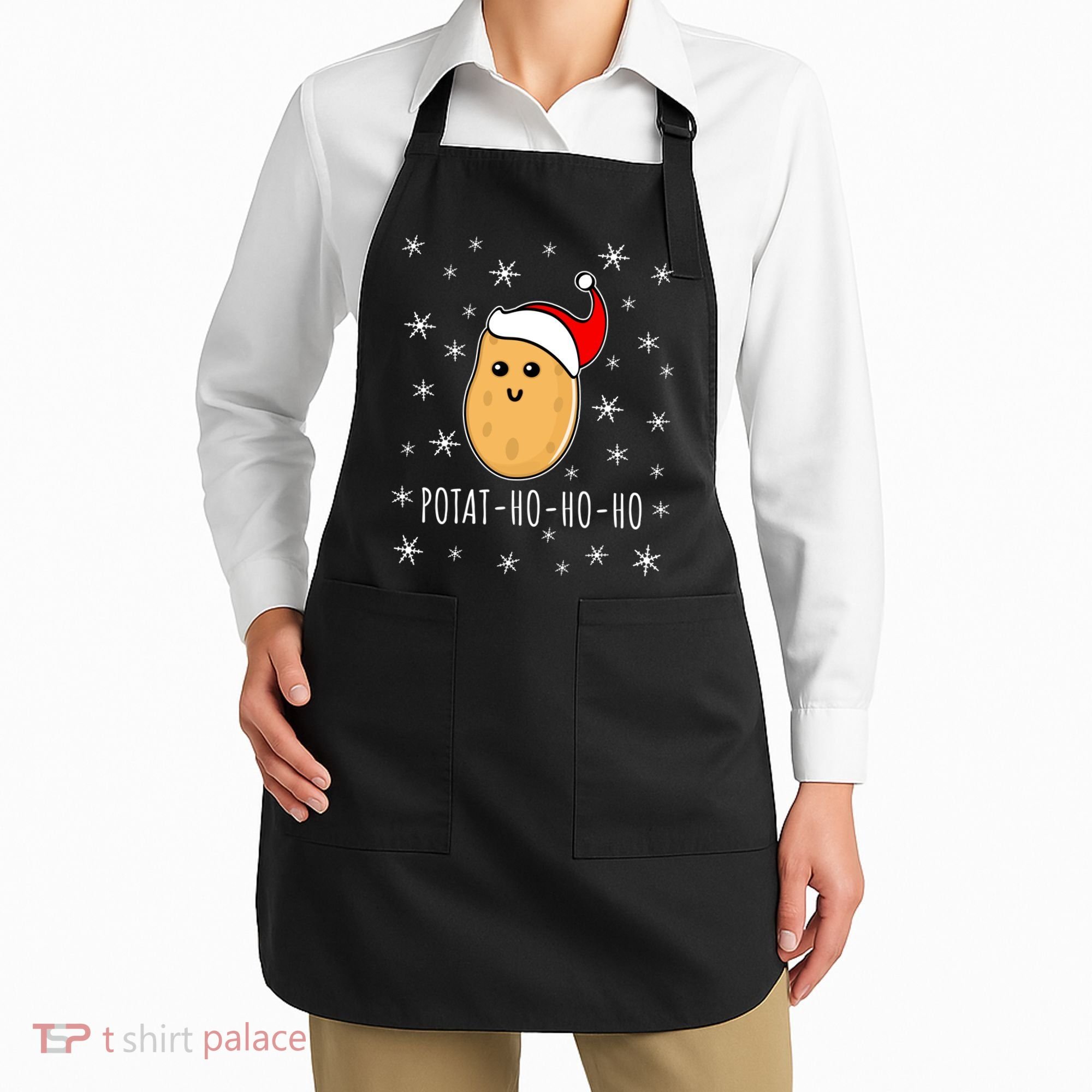 Christmas Potato Festive Gift Classic Apron