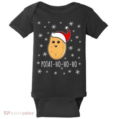 Christmas Potato Festive Gift Classic Baby Bodysuit