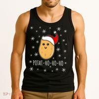 Christmas Potato Festive Gift Classic Tank Top thumb 3