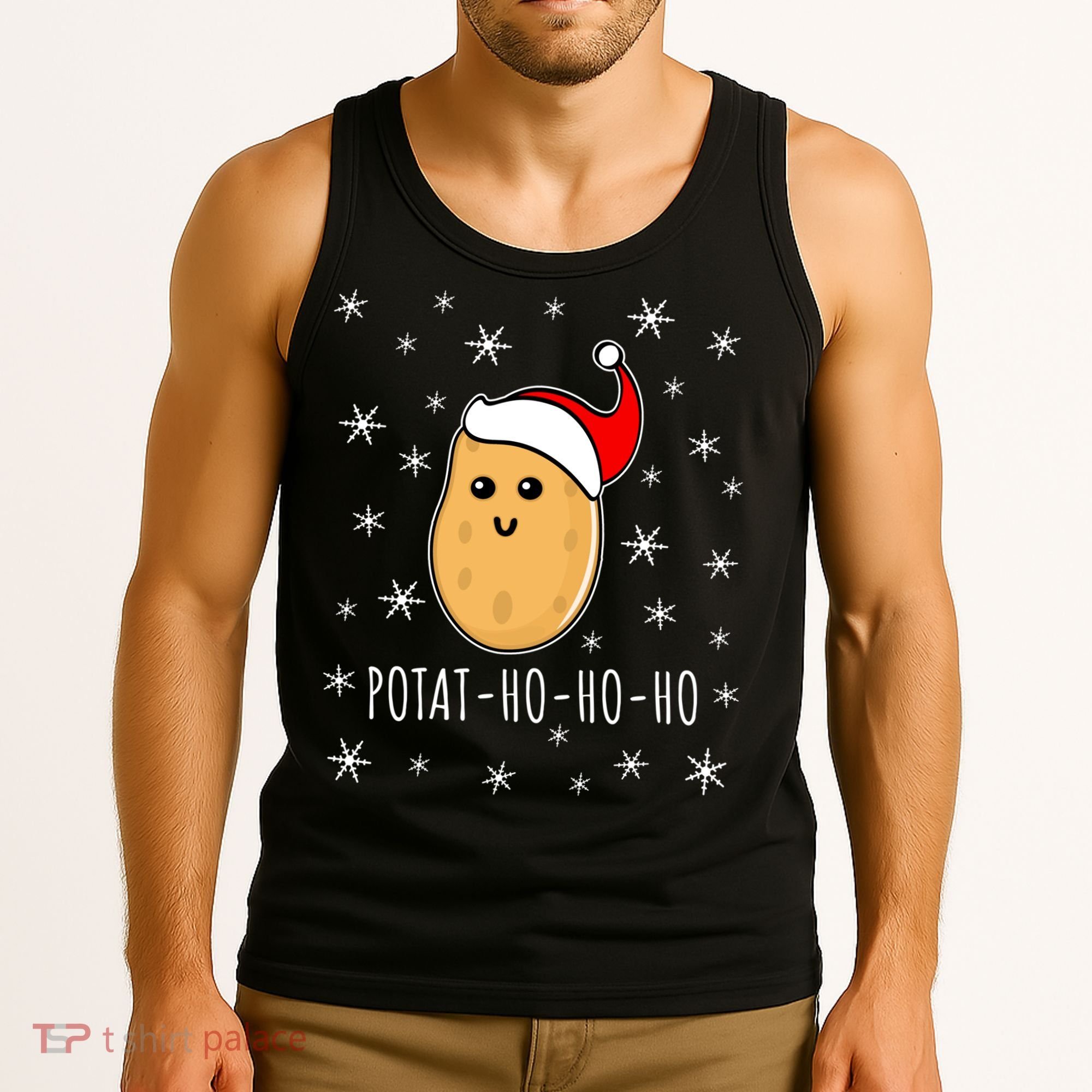 Christmas Potato Festive Gift Classic Tank Top