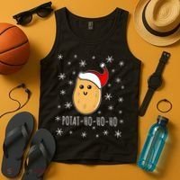 Christmas Potato Festive Gift Classic Tank Top thumb 4