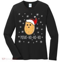 Christmas Potato Festive Gift Classic Women's Long Sleeve Shirt thumb 0