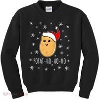 Christmas Potato Festive Gift Classic Kids Sweatshirt thumb 0