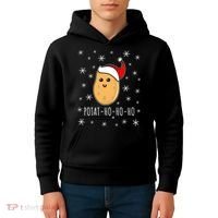 Christmas Potato Festive Gift Classic Kids Hoodie thumb 4