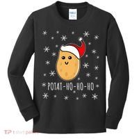 Christmas Potato Festive Gift Classic Kids Long Sleeve Shirt thumb 0
