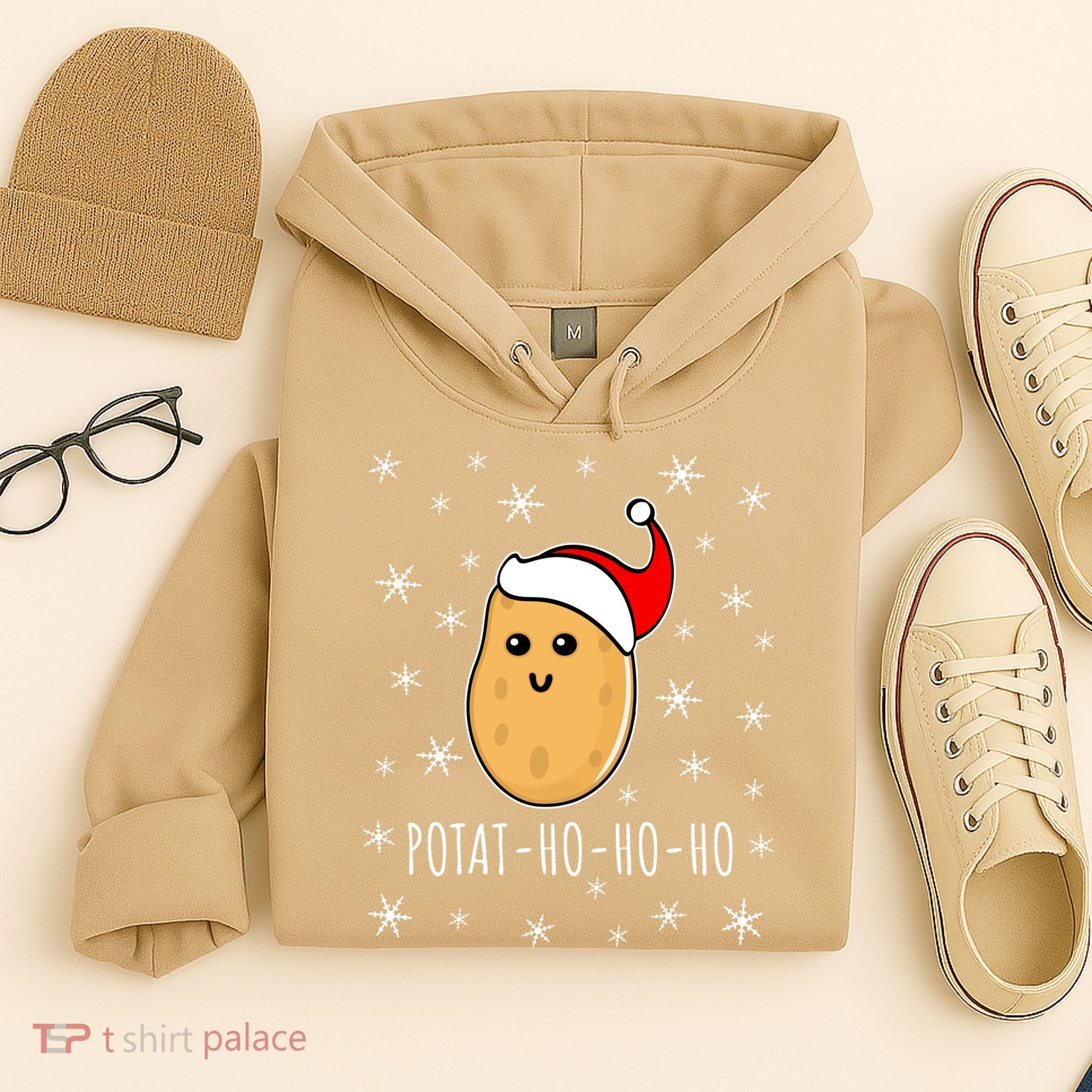 Christmas Potato Festive Gift Classic Hoodie
