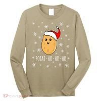 Christmas Potato Festive Gift Classic Long Sleeve Shirt thumb 0