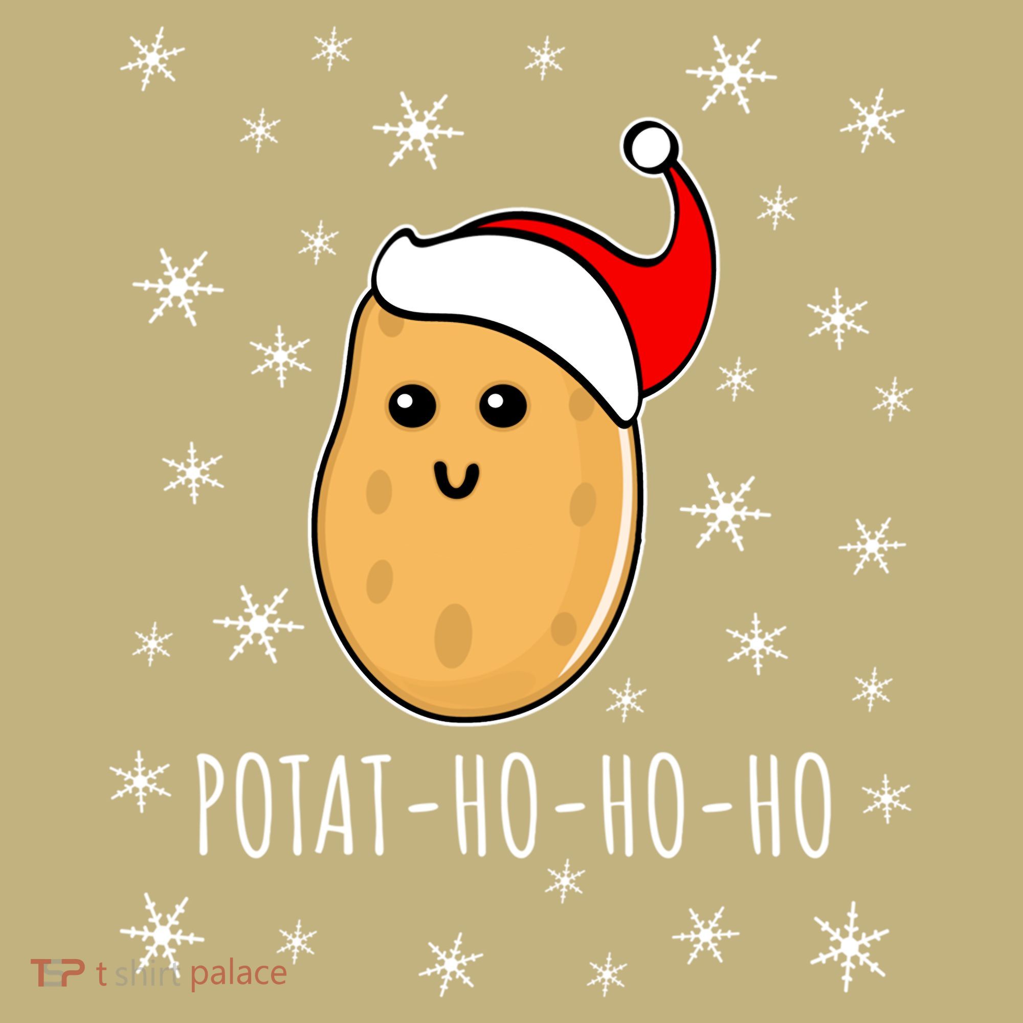 Christmas Potato Festive Gift Classic Polo