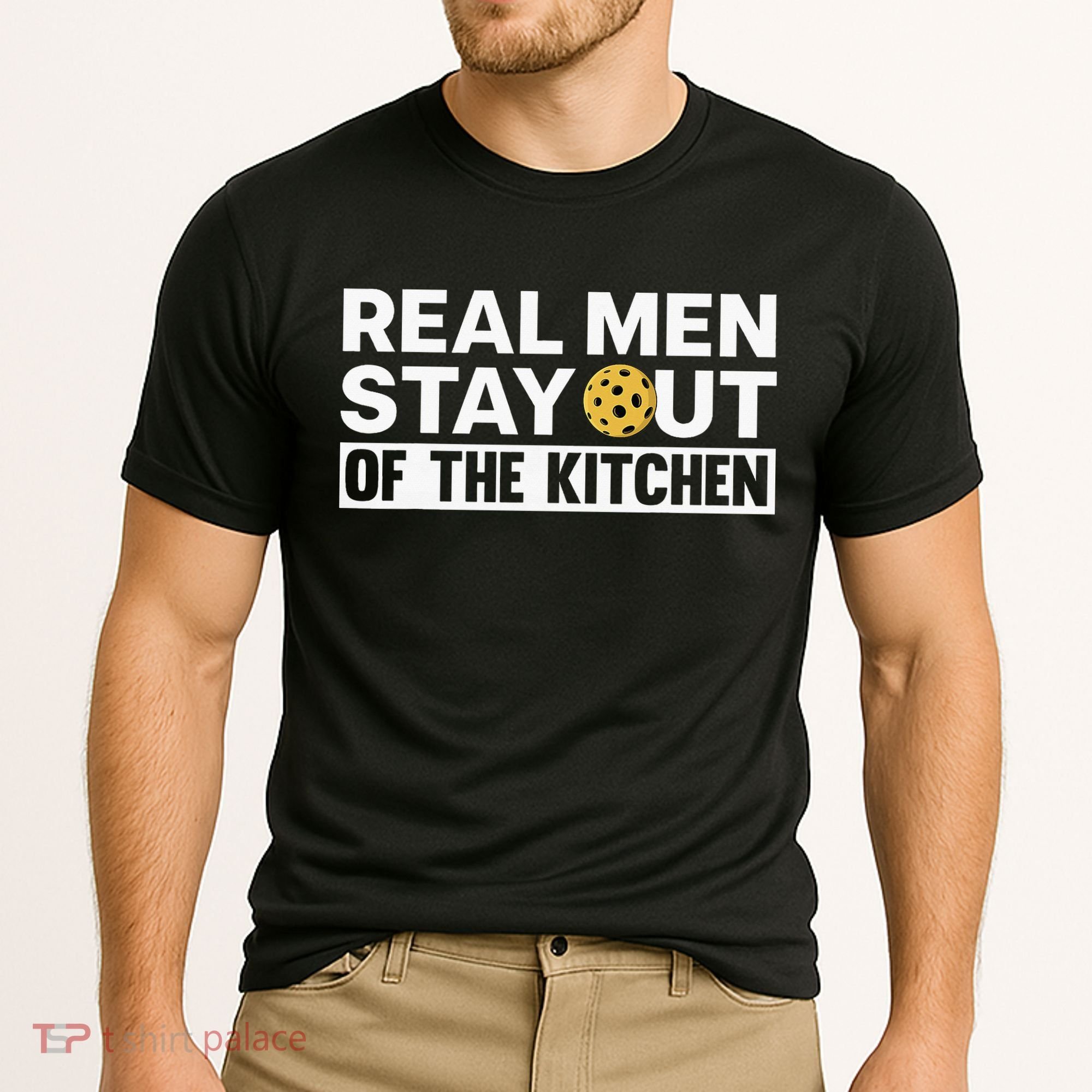 Cool Pickleball For Dad Pickle Ball Sports Team Kitchen Cooling Performance Crew T-Shirt
