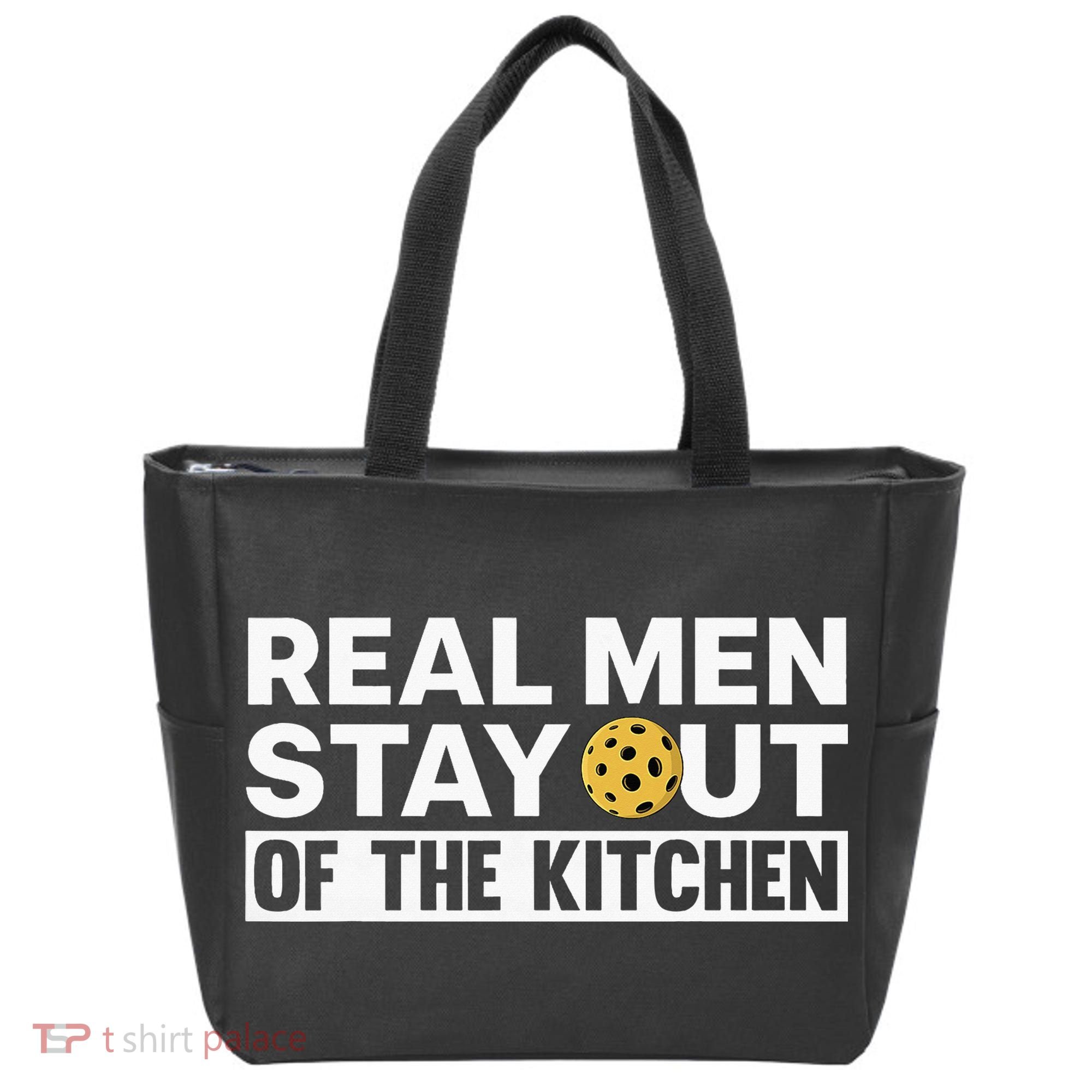 Cool Pickleball For Dad Pickle Ball Sports Team Kitchen Tote Bag