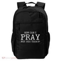 Christian Prayer For You Jesus or Faith How Can I Pray Backpack thumb 0