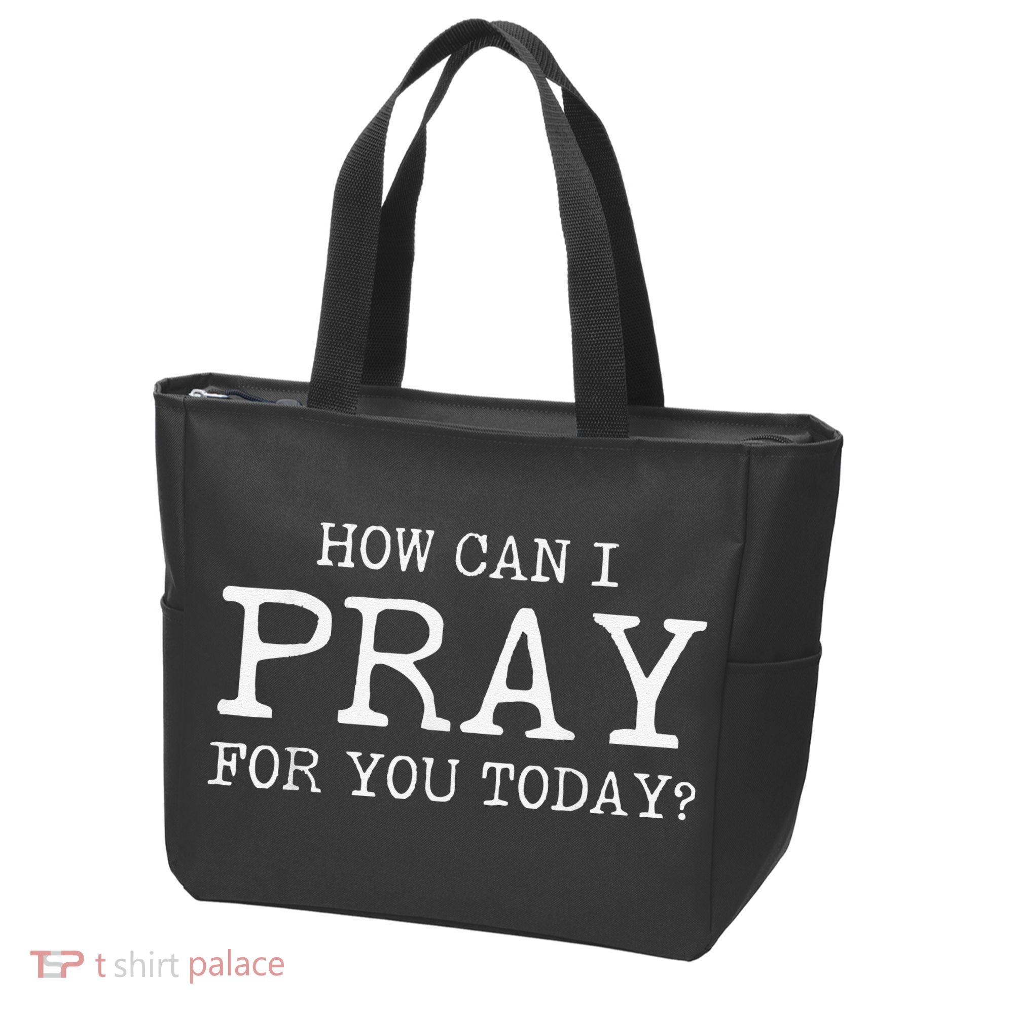 Christian Prayer For You Jesus or Faith How Can I Pray Tote Bag