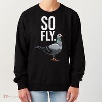 Cool Pigeon For Women Breeder Birdwatching Pigeon Racing Women's Sweatshirt thumb 0