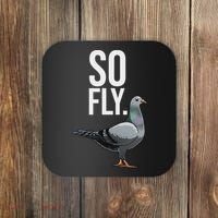 Cool Pigeon For Women Breeder Birdwatching Pigeon Racing Coaster thumb 0