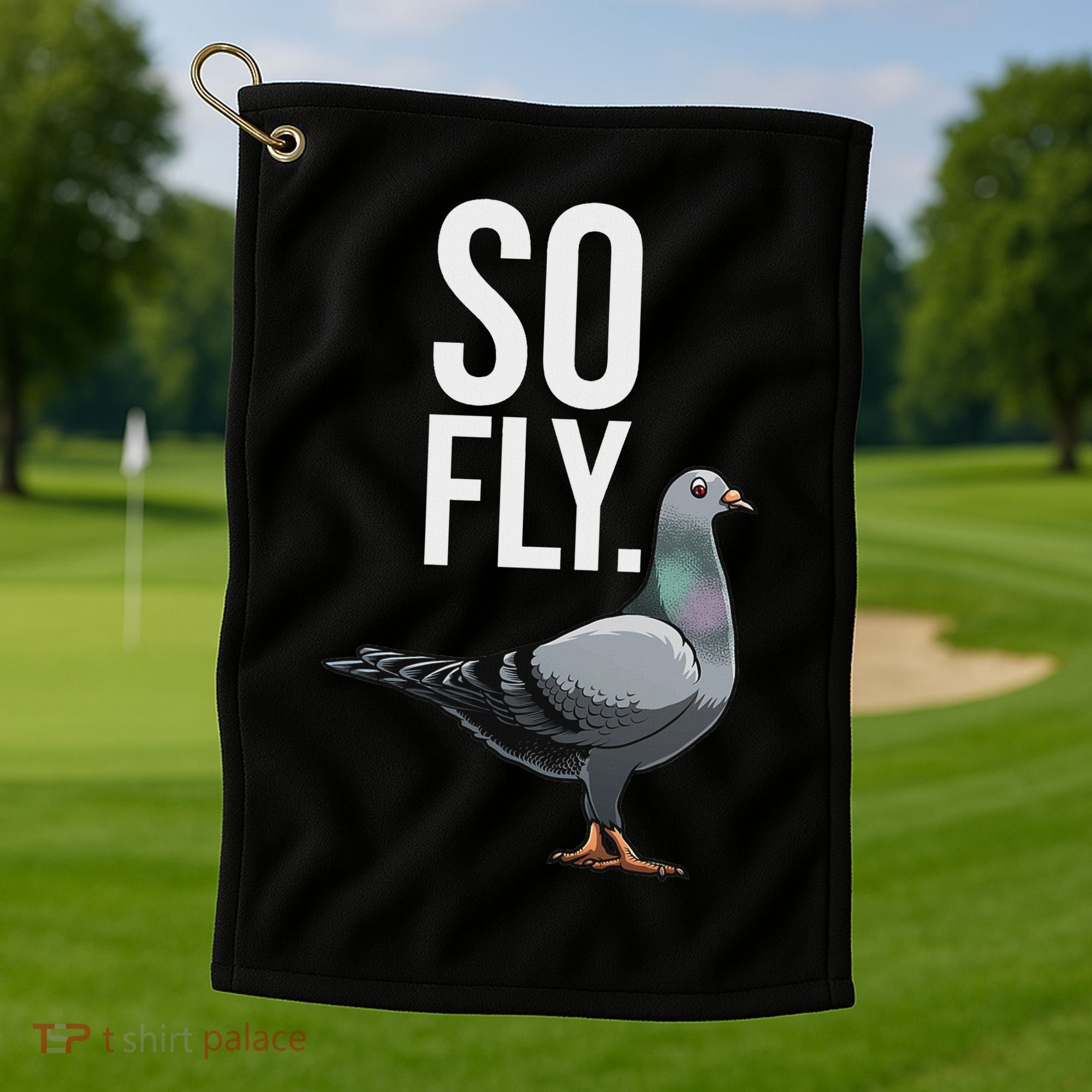 Cool Pigeon For Women Breeder Birdwatching Pigeon Racing Golf Towel