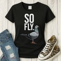 Cool Pigeon For Women Breeder Birdwatching Pigeon Racing Women's T-Shirt thumb 3
