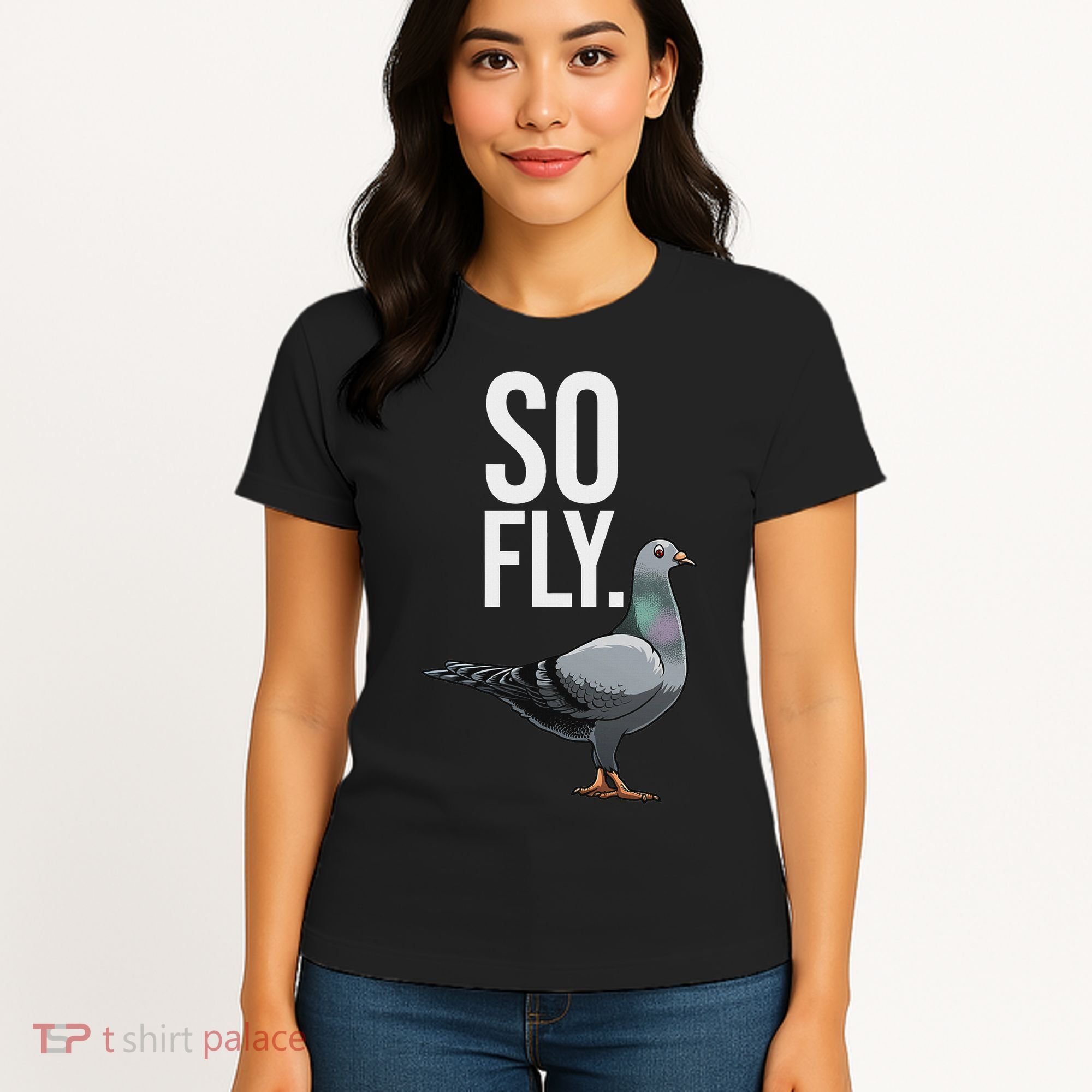 Cool Pigeon For Women Breeder Birdwatching Pigeon Racing Women's T-Shirt