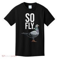 Cool Pigeon For Women Breeder Birdwatching Pigeon Racing Kids T-Shirt thumb 0