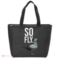Cool Pigeon For Women Breeder Birdwatching Pigeon Racing Tote Bag thumb 0