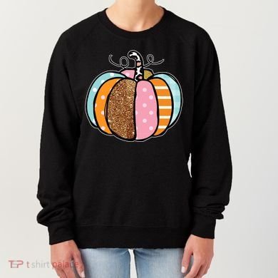 Colorful Pumpkin Festive Fall Women's Sweatshirt