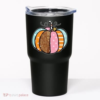 Colorful Pumpkin Festive Fall Tumbler