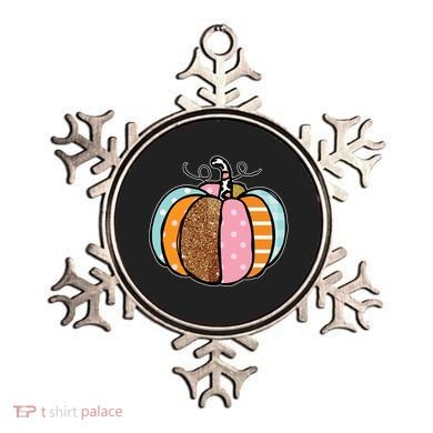 Colorful Pumpkin Festive Fall Ornament