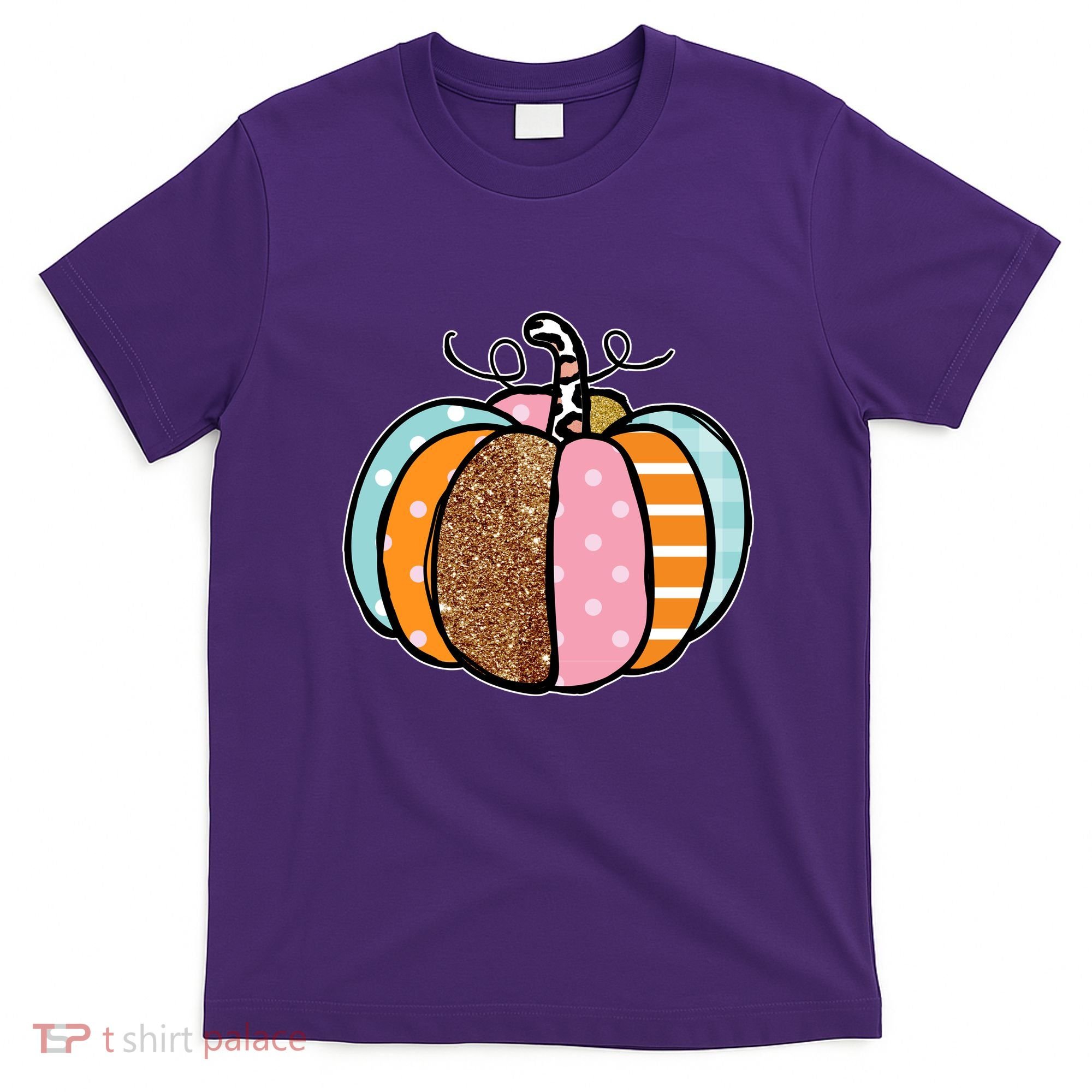 Colorful Pumpkin Festive Fall T-Shirt