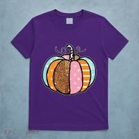 Colorful Pumpkin Festive Fall T-Shirt thumb 5