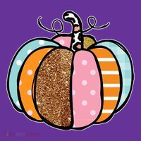 Colorful Pumpkin Festive Fall T-Shirt thumb 7