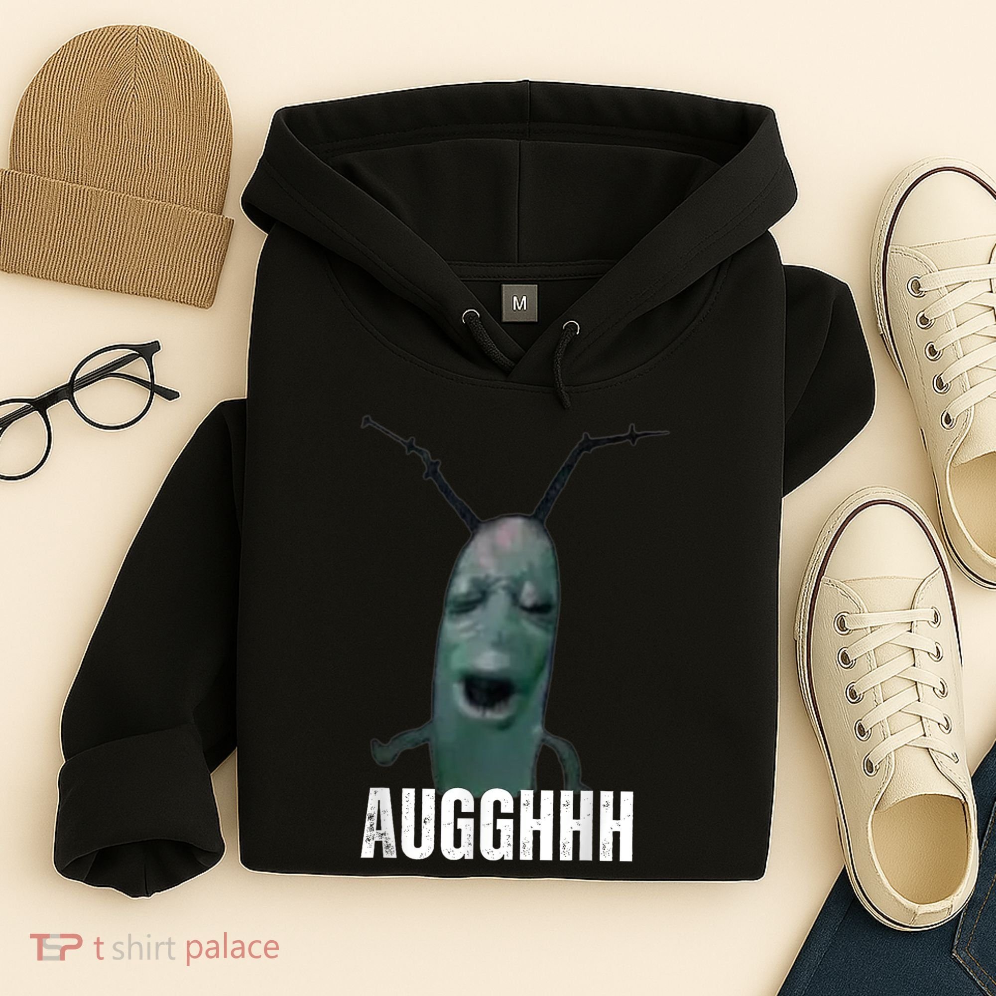 Cursed Plankton Funny Meme Hoodie