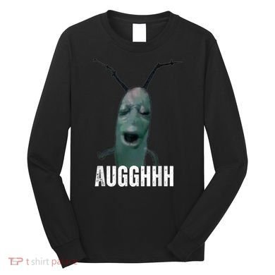 Cursed Plankton Funny Meme Long Sleeve Shirt