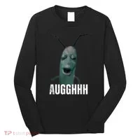 Cursed Plankton Funny Meme Long Sleeve Shirt thumb 0