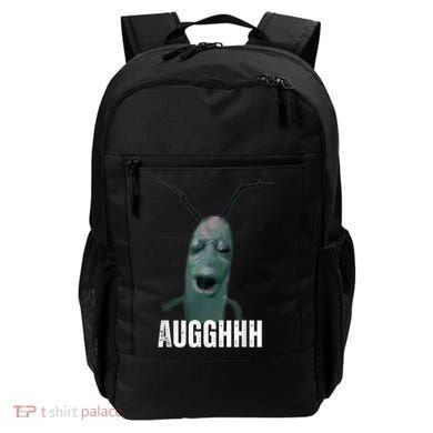 Cursed Plankton Funny Meme Backpack