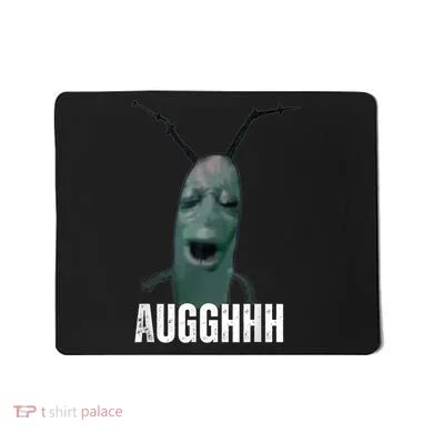 Cursed Plankton Funny Meme Mousepad