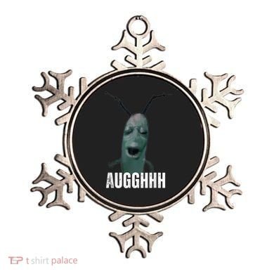 Cursed Plankton Funny Meme Ornament