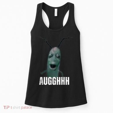 Cursed Plankton Funny Meme Women's Tank Top