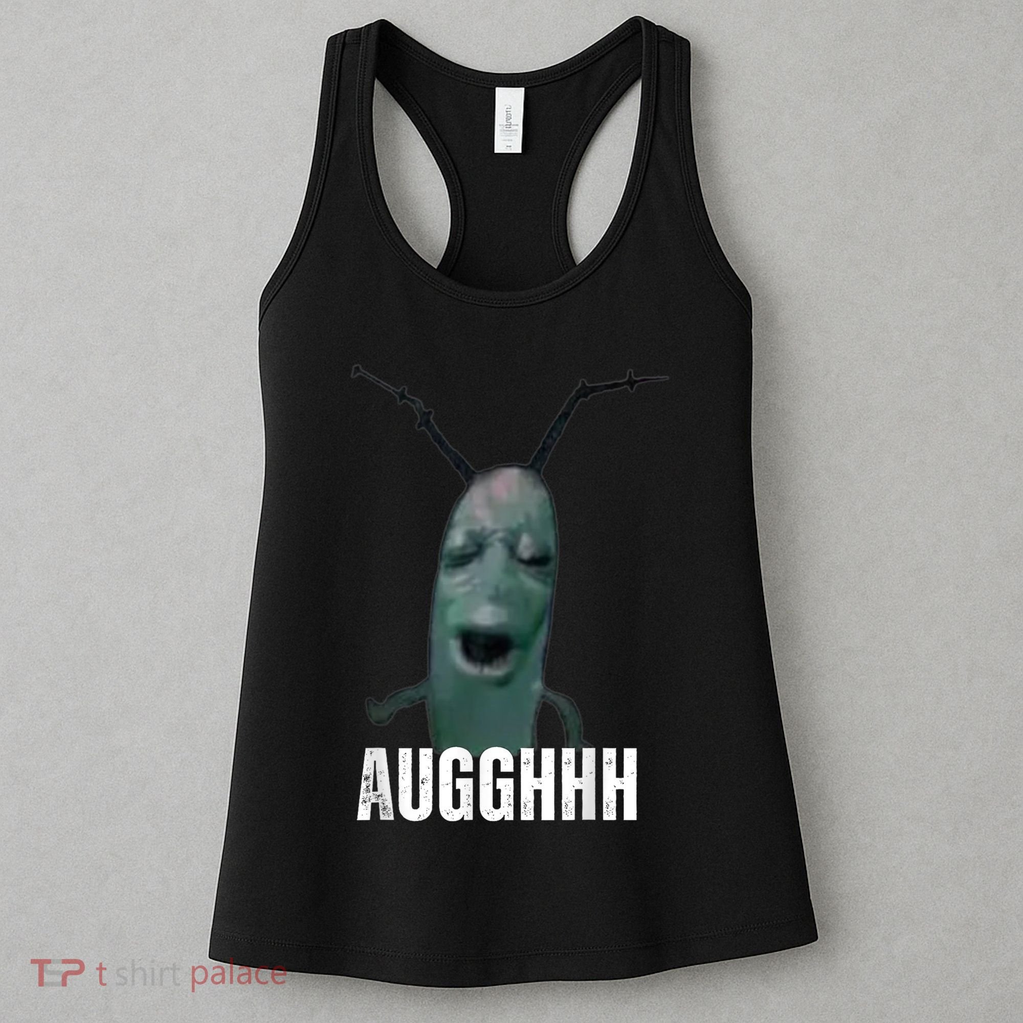Cursed Plankton Funny Meme Women's Tank Top