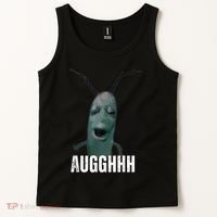 Cursed Plankton Funny Meme Tank Top thumb 2