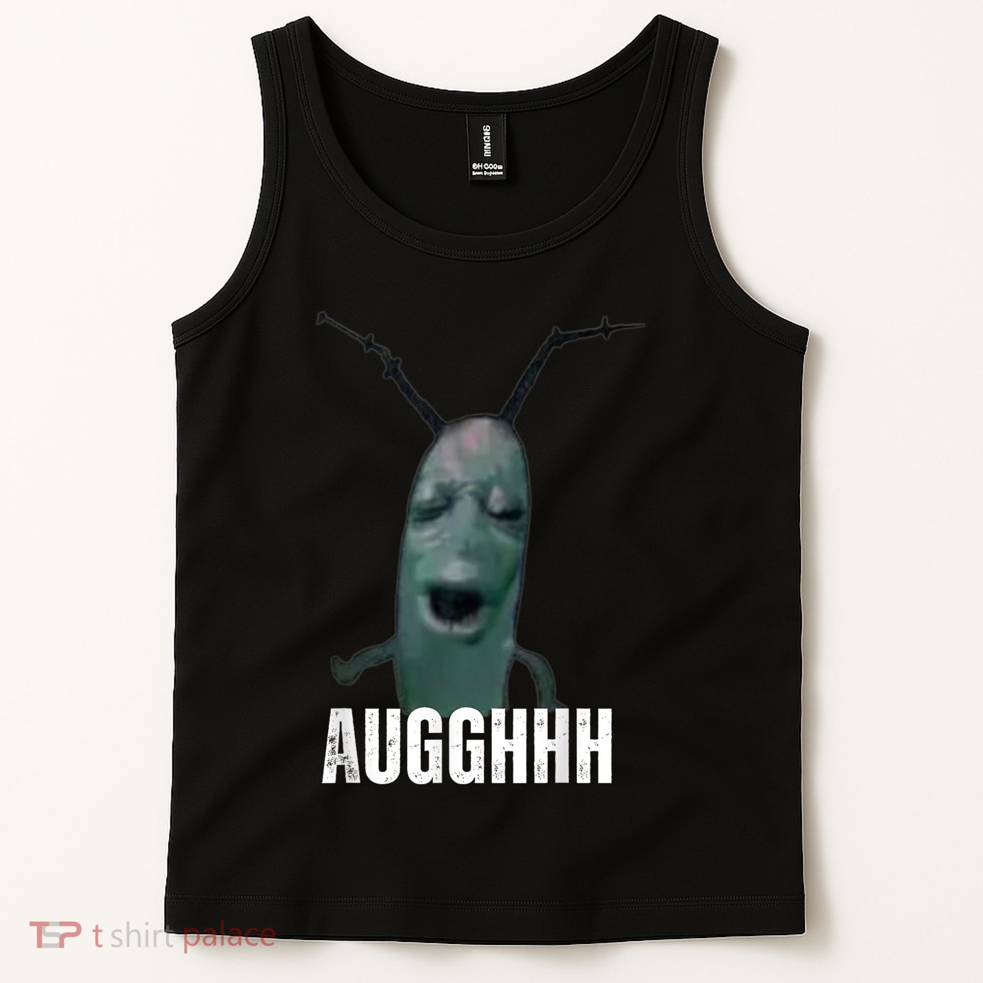Cursed Plankton Funny Meme Tank Top