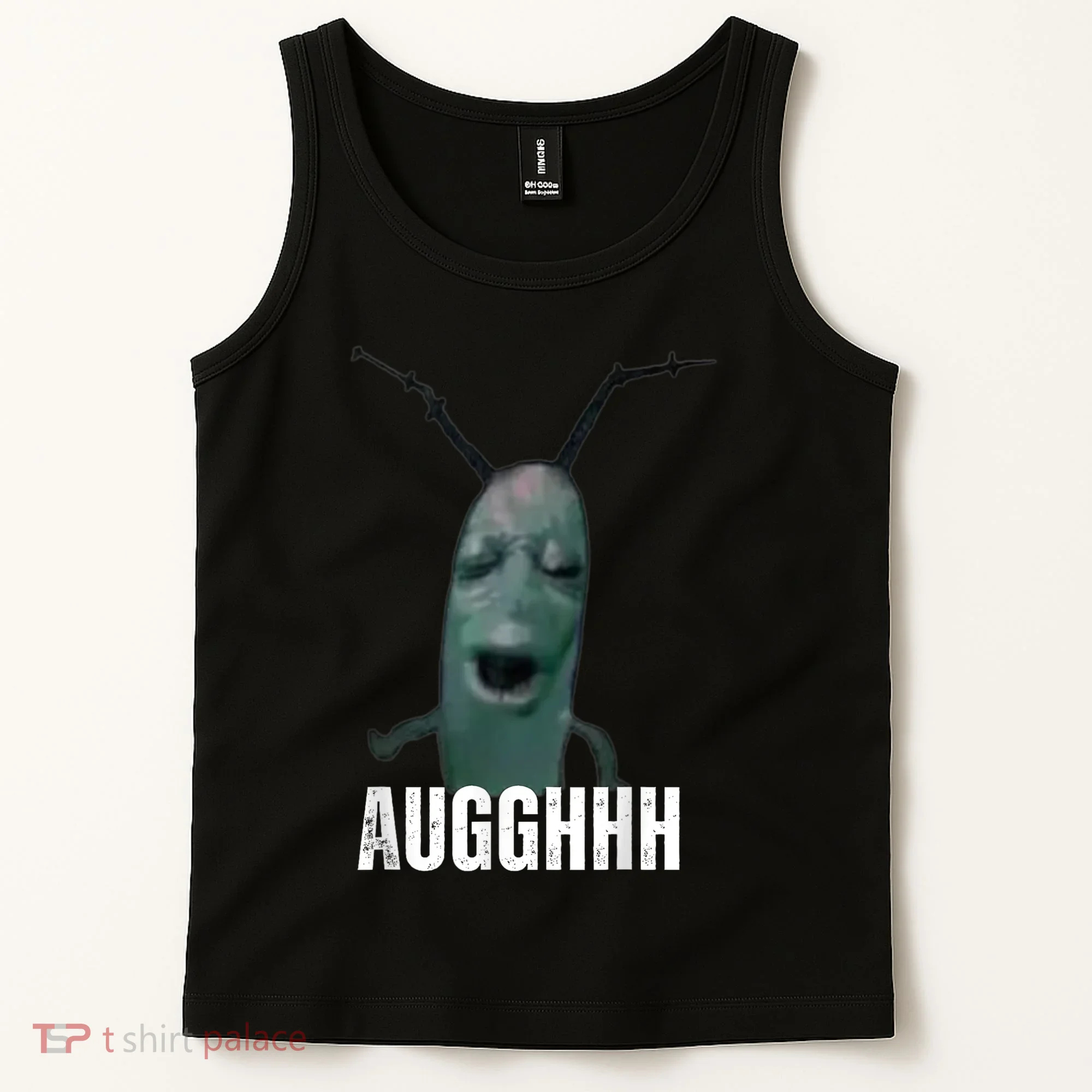 Cursed Plankton Funny Meme Tank Top