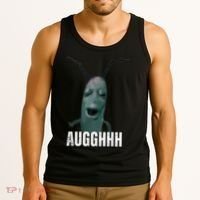 Cursed Plankton Funny Meme Tank Top thumb 3