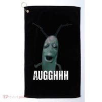 Cursed Plankton Funny Meme Golf Towel thumb 0