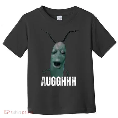 Cursed Plankton Funny Meme Toddler T-Shirt
